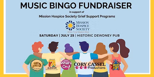 Music Bingo Fundraiser in support of Mission Hospice Society hosted by Cory Cassel