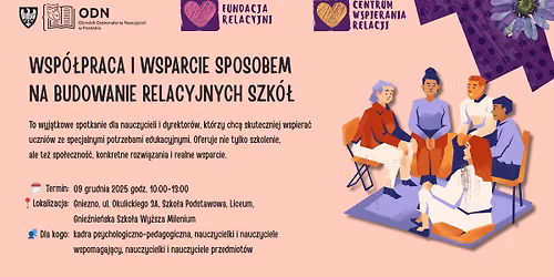 Wsp\u00f3\u0142praca i wsparcie sposobem na budowanie relacyjnych szk\u00f3\u0142