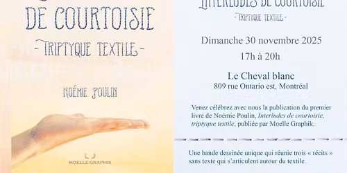 Lancement de la BD de No\u00e9mie Poulin