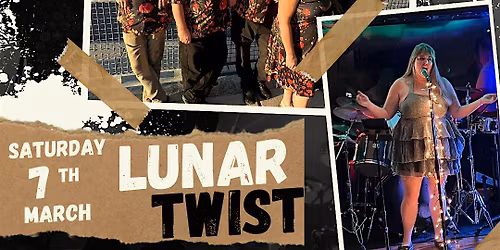 LUNAR TWIST Live on Stage at Rockwell Brewery on 3\/7\/26 7:30PM