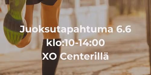 Juoksutapahtuma XO Centerill\u00e4