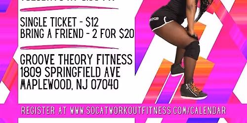 Soca Tworkout Fitness: F\u00eate and Get Fit in Maplewood, NJ!!!