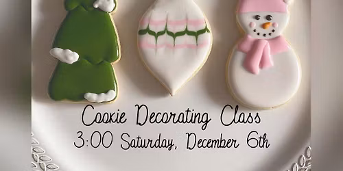 Cookie Decorating Class for Teachers