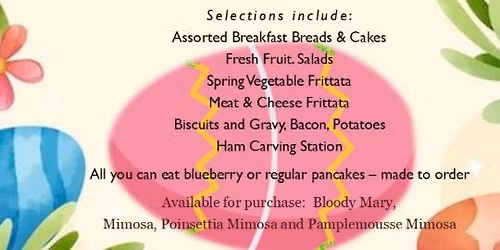 \ud83c\udf39Easter Brunch\ud83c\udf38