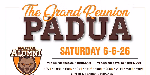 Padua Grand Reunion 2026