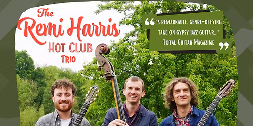 Live Music: The Remi Harris Hot Club Trio