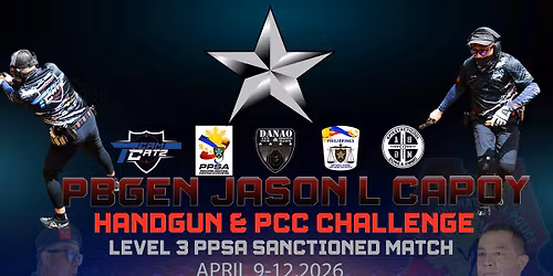 PBGEN JASON L CAPOY Handgun and PCC Challenge