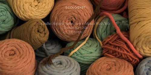Crochet Beginner Series: How to Make a Washcloth