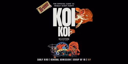 KOI KOI |The Official AAKS '26 Friday Night Party