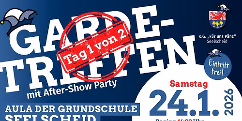 14. Gardetreffen - Tag 1