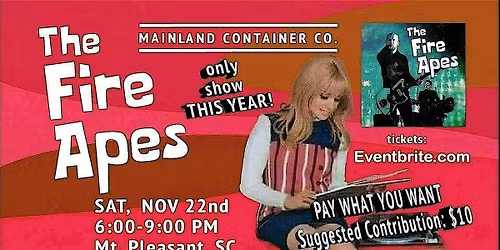 The Fire Apes Full-Band and Acoustic Sets at Mainland Container Company