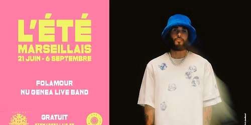 \u2600\ufe0f Nu Genea Live Band et Folamour sur la sc\u00e8ne sur l\u2019eau