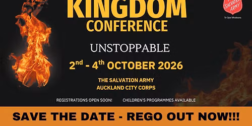 Kingdom Conference 2026 - UNSTOPPABLE