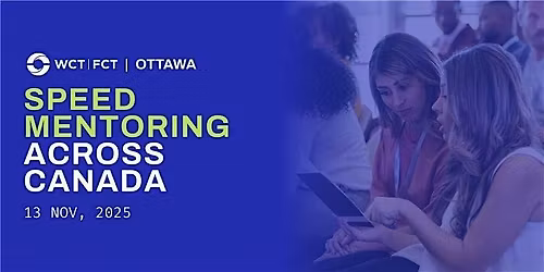 Speed Mentoring: WCT NCR\u2019s First Signature Event in Ottawa