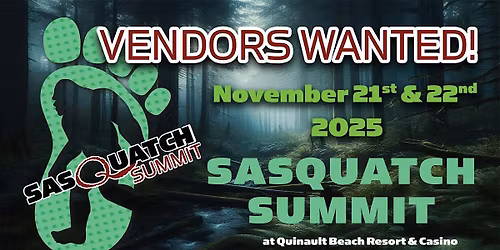 VENDORS FOR SASQUATCH SUMMIT 2025