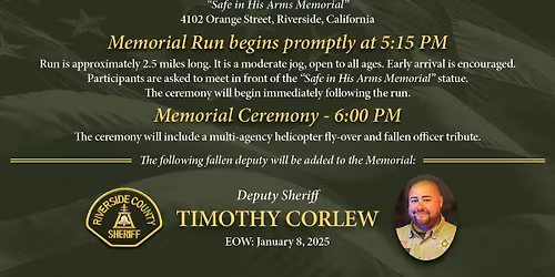 Riverside County Peace Officers' Memorial Ceremony