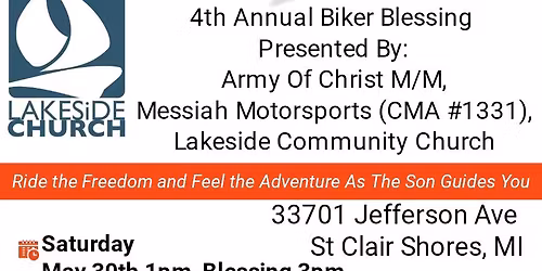 4th Annual Army of Christ M\/M, Messiah Motorsports, & Lakeside Church Biker Blessing