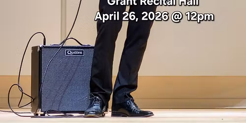 Senior Recital - Peter Grebenyuk, Jazz Guitar 