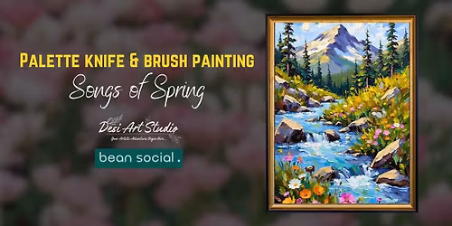 Palette Knife & Brush Painting - Desi Art Studio