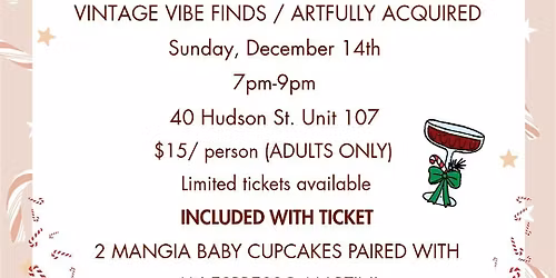 Vintage Vibe Finds private holiday shopping experience