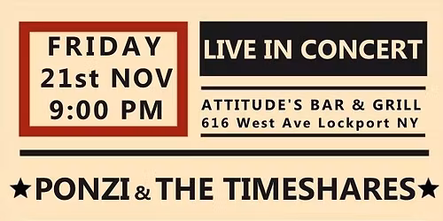 Ponzi & The Timeshares w\/ Soul Body Shakedown