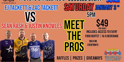 The JOPO Challenge 2, Doubles Event