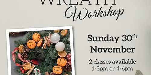 Christmas wreath classes