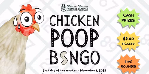 Chicken Poop Bingo!