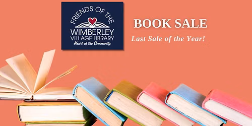 Friends Book Sale! Last Sale of the Year