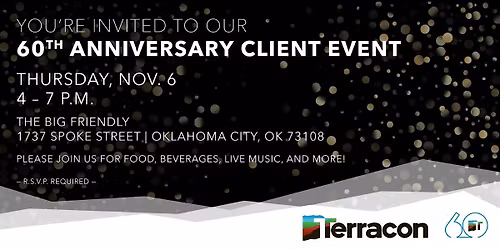Terracon's 60th Anniversary Client Event