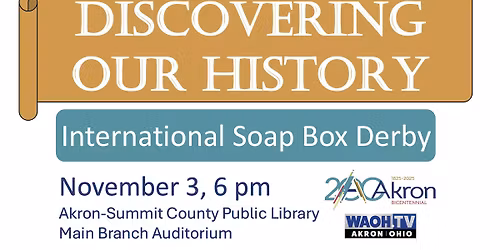 Discovering Our History Forum Series