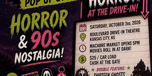 Whatever Nevermind at Horror at the Drive-In! \ud83d\udc95\ud83d\udd77\ufe0f\ud83d\udc7b\ud83d\udda4