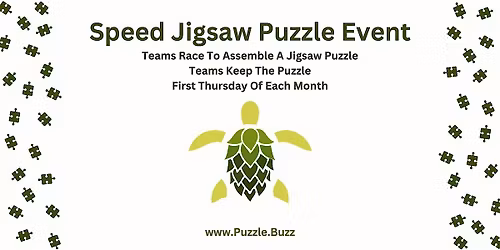 Speed Puzzling at Salty Turtle Beer Co