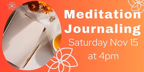 Meditation Journalling (Adult Program)