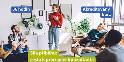 S\u00edla p\u0159\u00edb\u011bhu: Cesta k pr\u00e1ci peer konzultanta | Akreditovan\u00fd kurz 