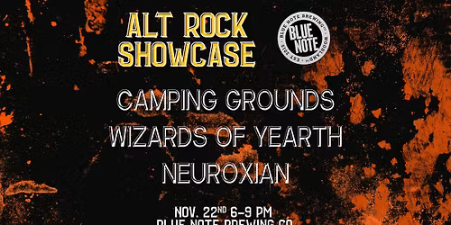 Alt Rock Showcase at Blue Note Brewing Co. 