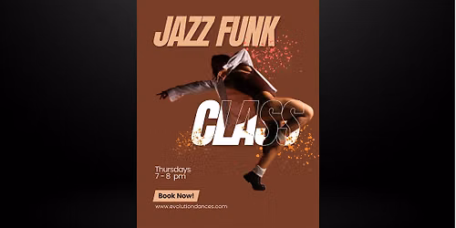 Adult Jazz Funk Dance Class (Beginners) at Evolution Dance Studio