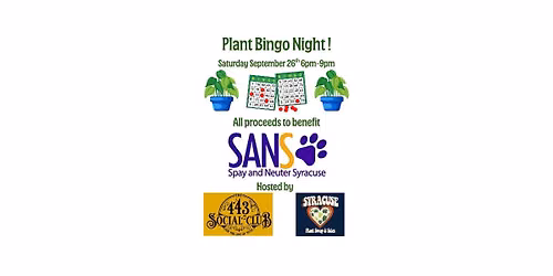 Plant Bingo Fundraiser for SANS