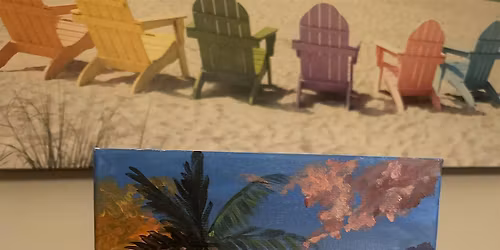 Sunset Beach Paint-n-Sip at Rumors Wine Bar