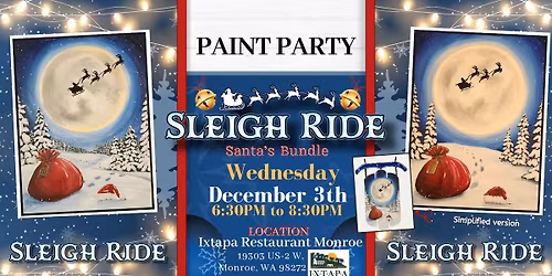 Santa's Bundle Paint Party