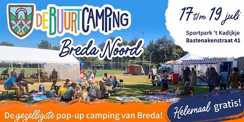 Buurtcamping Breda Noord 2026