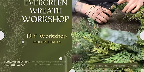 Evergreen Wreath Workshop