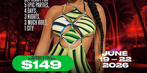 THE MIAMI EXPERIENCE 2026: Juneteenth Weekend Takeover