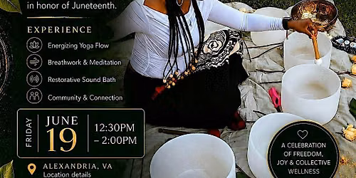 Juneteenth Yoga + Sound bath