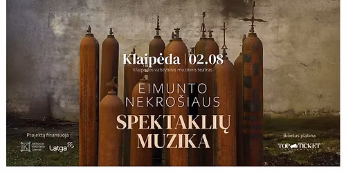 Eimunto Nekro\u0161iaus spektakli\u0173 muzika | Klaip\u0117da