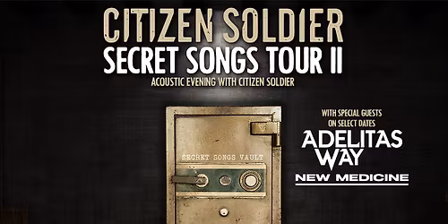 Citizen Soldier: Secret Songs Tour II