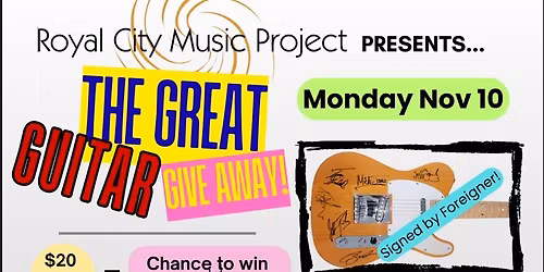 The Great Guitar Giveaway