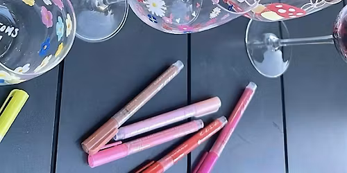 Stockport Wine Glass Painting