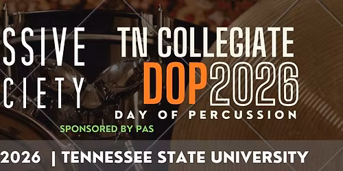 2026 PAS TN Collegiate Day of Percussion