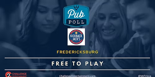 Weekly Pub Poll Game Nights at Kickback Jack's - Fredericksburg